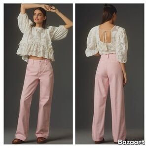 Favorite Daughter Taylor Pink Jeans